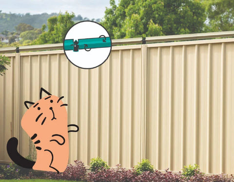 cat-proof fence kit topper by Oscillot